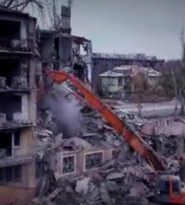 Левого берега больше нет: в сети показали снос домов в Мариуполе, видео