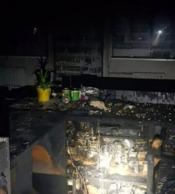 На Дніпропетровщині спалахнув магазин