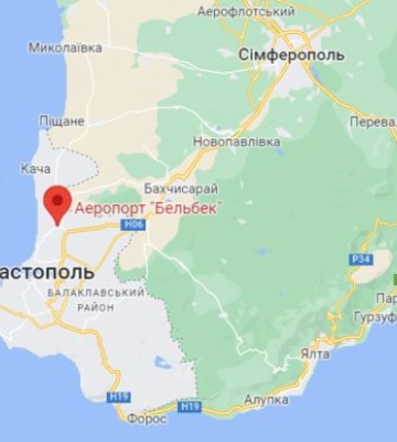 У Криму пролунали сильні вибухи у районі аеродрому Бельбек