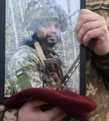 В Ровенской области провели в последний путь 44-летнего украинского защитника