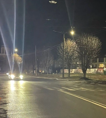 У Луцьку знайшли водія, який збив пішохідку на проспекті Відродження
