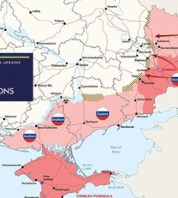 Донбас залишається найгарячішою точкою на фронті: актуальна карта бойових дій