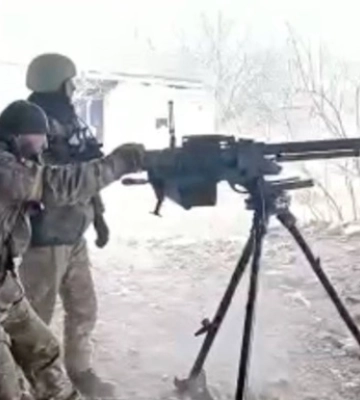 Прикордонники захопили позиції окупантів