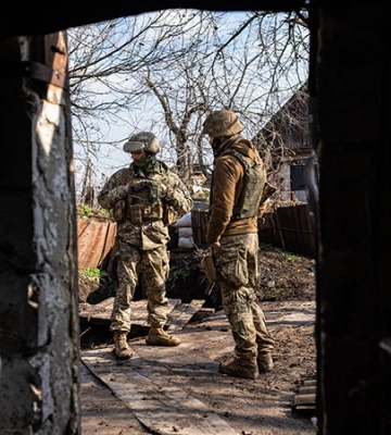 Украинские пограничники пошли в контратаку после неудачного штурма ВС РФ в Бахмуте, — ГПСУ