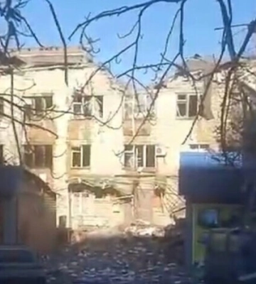 ВСУ ударили по оккупационной комендатуре в Васильевке (видео)