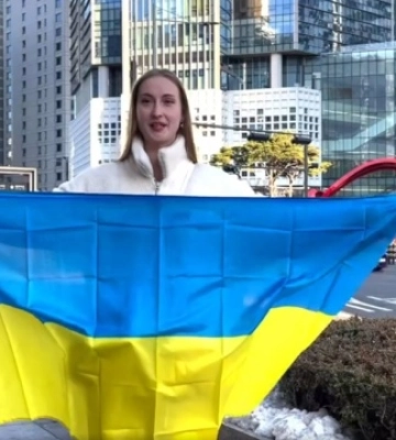 Українці у Південній Кореї створили відео з подякою захисникам України