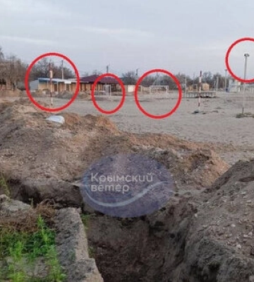 ОК &quot;Південь&quot; про копання траншей у Криму: Не так там все спокійно