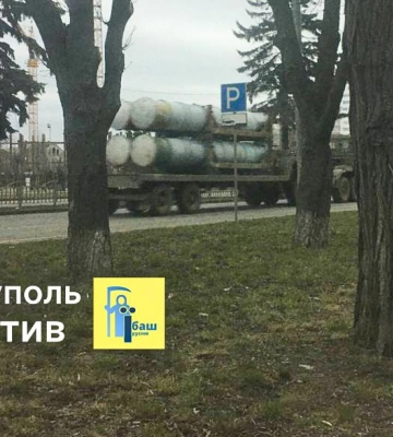 Армия РФ возит по оккупированному Мариуполю системы ПВО — С-300 и БУК