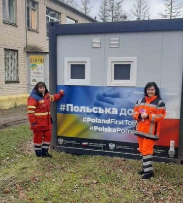 Харківщина отримала нові модульні будиночки для бригад екстреної допомоги