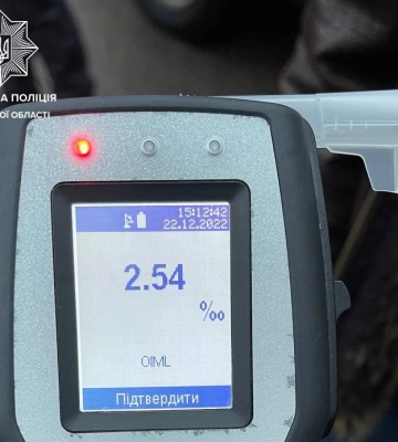 В Харькове пьяный и бесправный водитель нарушил ПДД и получил штраф в 20 тысяч