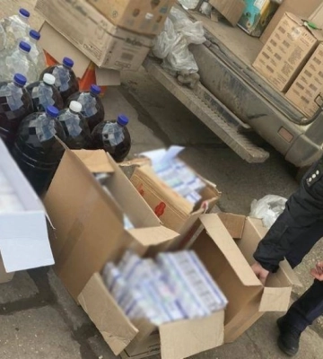 На Одещині затримали перевізника безакцизних товарів