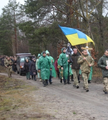 На Волині прощались з Героєм  Віктором Котиковичем 
