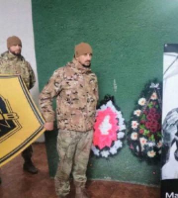 У Києві попрощалися з “азовцем”, захисником Маріуполя Максимом Кагалом
