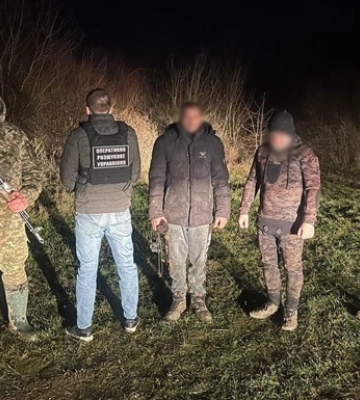 Правоохранители задержали уклониста, пытавшегося переплыть Тису