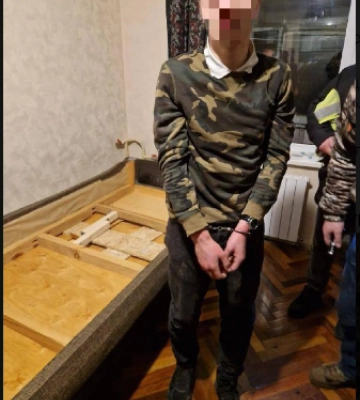 В Киеве задержан разбойник, совершивший нападение на финансовое учреждение