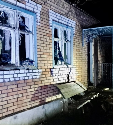 Враг дважды за ночь обстрелял Днепропетровщину