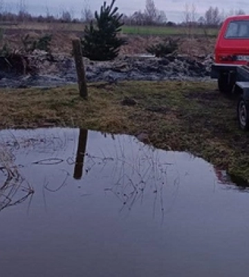 Нові підтоплення на Волині: залило присадибні ділянки на Ковельщині