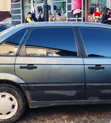 Івано-Франківську затримали п’яного водія, який наїхав на 82-річну жінку та намагався втекти