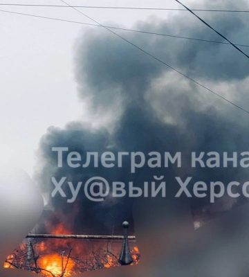 У Херсоні чути потужні вибухи, - телеграм-канал