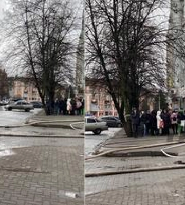 У Полтаві на Коряка горіло приміщення Маркетопту