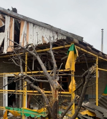 Правоохоронці задокументували 17 атак військ РФ житлового сектору Донеччини