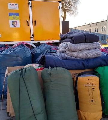 Черговий гуманітарний конвой вирушив до України з Польщі: подробиці