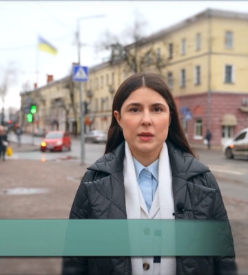 Привітання депутатки Полтавської міськради Влади Співак до Різдва Христового