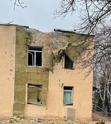 В Кураховому російська армія обстріляла лікарню: поранена одна людина