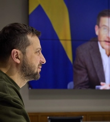 Президент України провів відеозустріч із Прем&#039;єр-міністром Швеції
