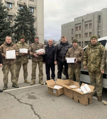Аграрії Одещини передали тепловізор і планшети для підрозділів ППО