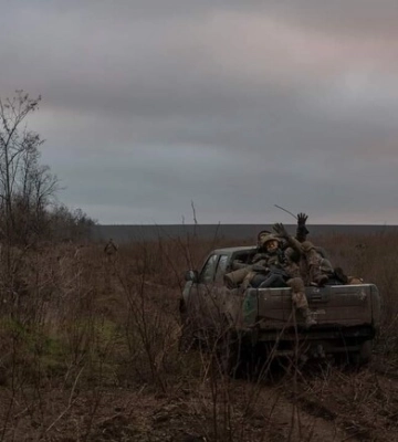 Карта бойових дій в Україні 7 січня