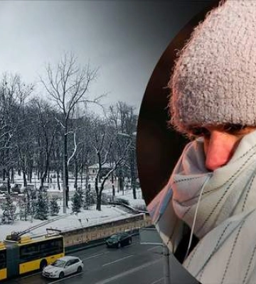 В Киеве на Рождество резко изменится погода: придут морозы и шквалы ветра