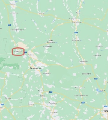 Одним із місць найзапекліших бойових дій залишається район навколо Кремінної, - британська розвідка