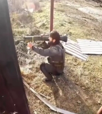 ГУР показало, як чеченські добровольці разом з ЗСУ захищають Бахмут