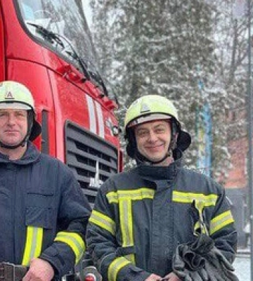 Волинські рятувальники, які витягнули з крижаної води дітей, – знову в строю 