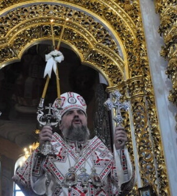 Перше в історії ПЦУ різдвяне богослужіння у Києво-Печерській лаврі. ФОТОрепортаж