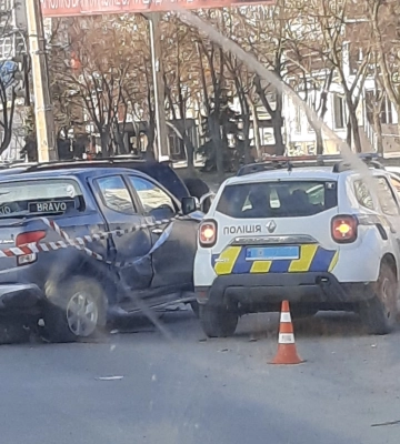 У Сумах сталася аварія на перехресті
