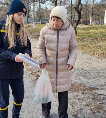 Рятувальники навчають населення основам безпеки під час використання генераторів