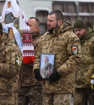 У Рівному провели в останню путь чотирьох полеглих Захисників України
