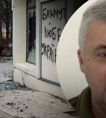 Біля Бахмута ворог зазнає важких втрат, місто під контролем України, – Череватий