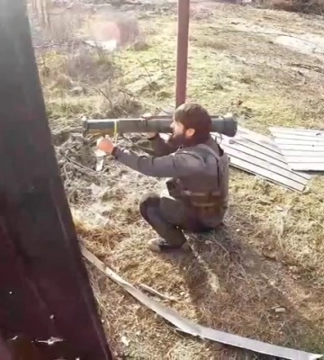ГУР показало, як чеченські добровольці разом з ЗСУ захищають Бахмут