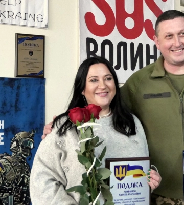 Волинські волонтери та меценати отримади нагороди від Генерала Залужного
