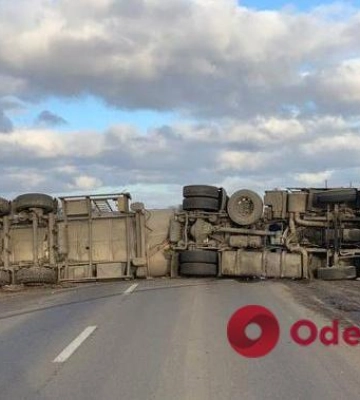В Одесской области произошло ДТП с участием бензовоза