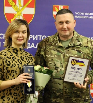 Волинські волонтери та меценати отримади нагороди від Генерала Залужного