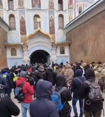 Історична подія: Епіфаній провів богослужіння з нагоди Різдва в Києво-Печерській лаврі