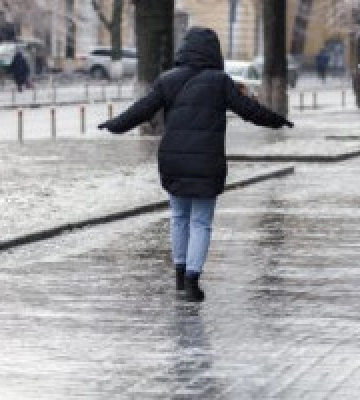 Завтра, 10 січня, у Києві очікується перший рівень небезпечності метеорологічних явищ