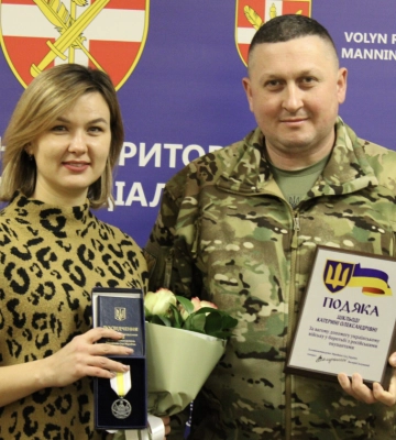 Волинські волонтери та меценати отримади нагороди від Генерала Залужного