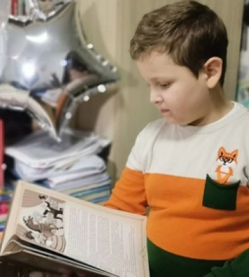 Одинадцятирічний лучанин за рік прочитав майже сотню книг (відео)