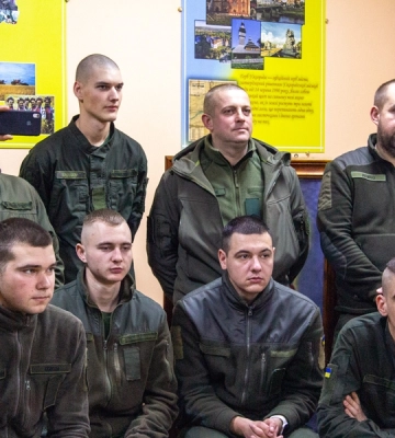 Нацгвардійці Закарпаття відзначили Різдво за Юліанським календарем