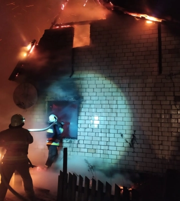 На Рівненщині у пожежі згоріла побутова техніка